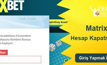Matrixbet Hesap Kapatma