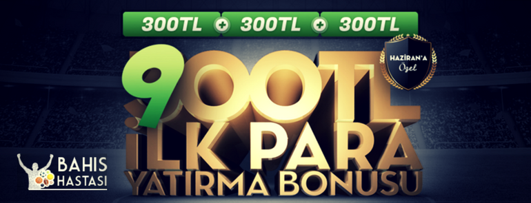 Bets10 ilk üyelik bonusu 900 TL oldu