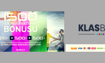 Klasbahis 1500 TL yeni üyelik bonusu veriyor