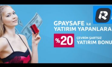 Rbet Gpaysafe Yatırım Bonusu
