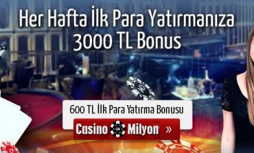 Casinomilyon Haftalık Yatırım Bonusu