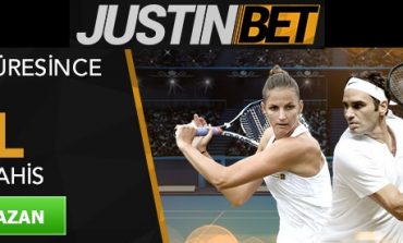 Justinbet Açık Tenis Bedava Bahis Kampanyası Sürüyor!