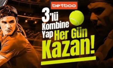 Betboo Teniste Bedava Bahis Fırsatını Sunuyor