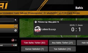 Justinbet Canlı Bahis Seçenekleri