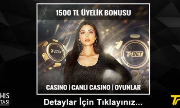 Trbet Casino İlk Para Yatırım Bonusu 1500 TL