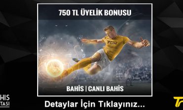 Trbet İlk Üyelik Bonusu 750 TL Bonusu