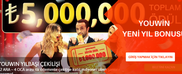 Youwin Fırsatları İle Yeni Yıl Kazancı