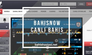 Bahisnow Canlı Bahis