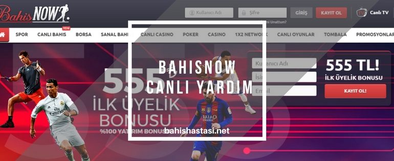 Bahisnow Canlı Yardım