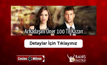 Casinomilyon Arkadaşını Davet Et Bonusu