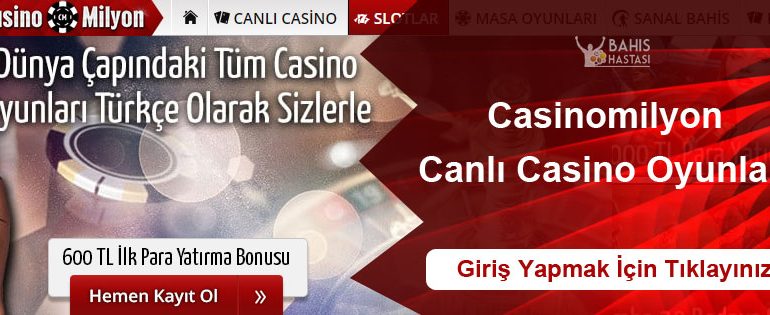 Casinomilyon Canlı Casino