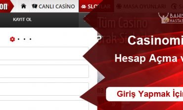 Casinomilyon Hesap Açma üyelik işlemleri