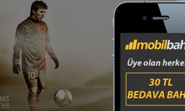Mobilbahis 30 TL Bedava Bonus
