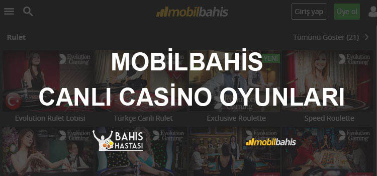 Mobilbahis Canlı Casino