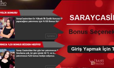 Saraycasino Bonuslar