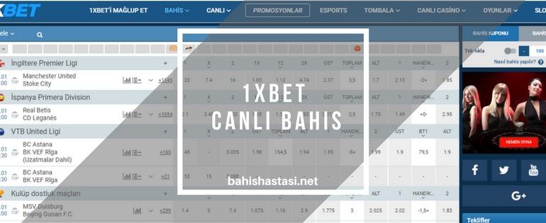 1xbet Canlı Bahis