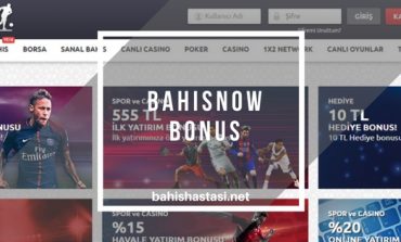 Bahisnow Bonus