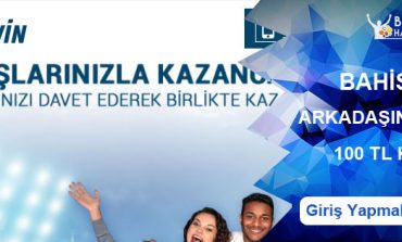 Bahiswin Arkadaşını Davet Et 100 TL Bonus Kazan