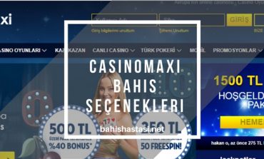Casinomaxi Bahis Seçenekleri