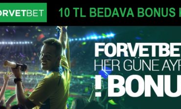 Forvetbet 10 TL Bedava Bonus Veriyor