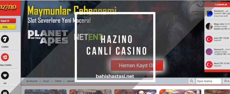 Hazino Canlı Casino