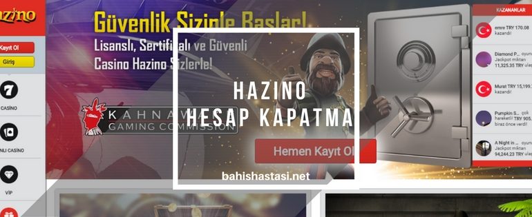 Hazino Hesap Kapatma