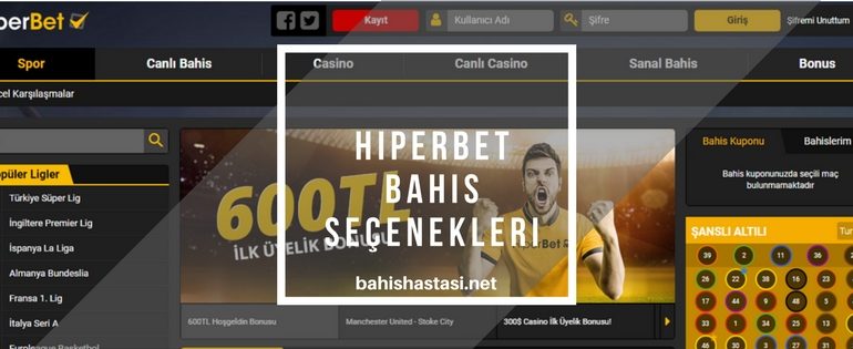 Hiperbet Bahis Seçenekleri