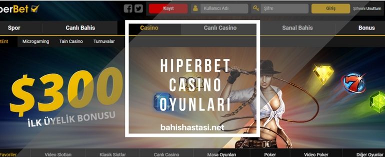 Hiperbet Casino Oyunları