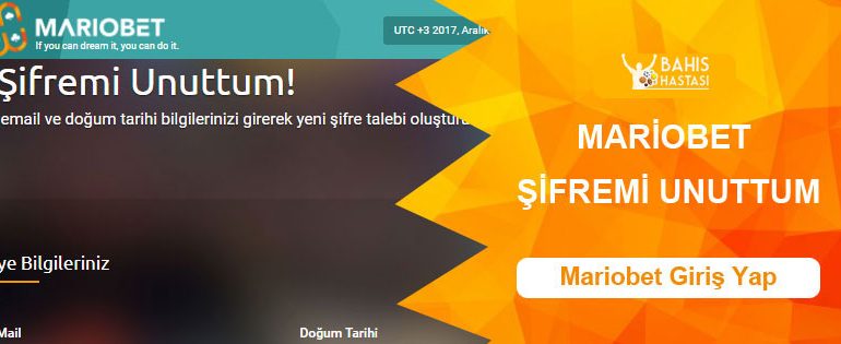 Mairobet Şifremi Unuttum