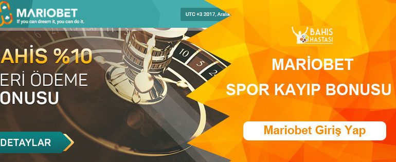 Mariobet Spor Kayıp Bonusu