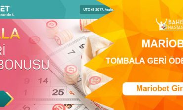 Mariobet Tombala Geri ödeme Bonusu