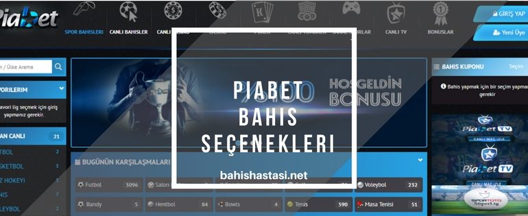 Piabet Bahis Seçenekleri