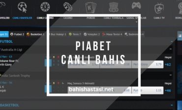 Piabet Canlı Bahis