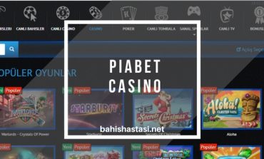 Piabet Casino Oyunları