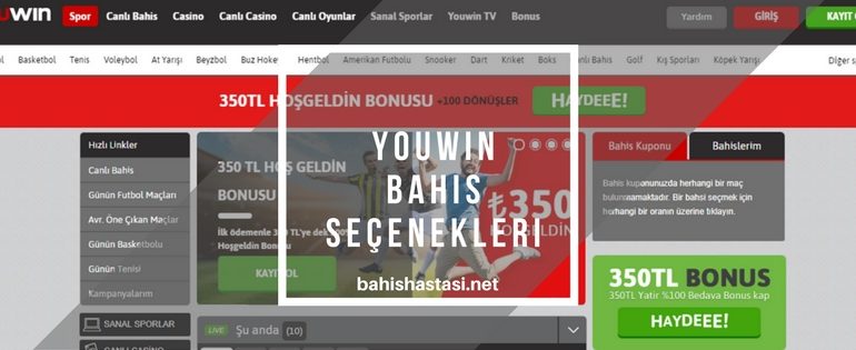 Youwin Bahis Seçenekleri