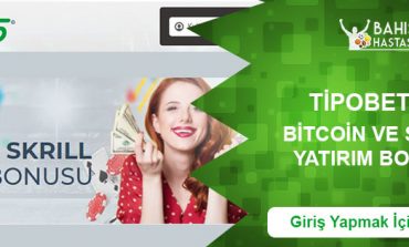 Tipobet365 Bitcoin ve Skrill Yatırım Bonusu