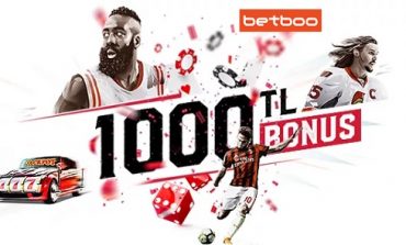 Betboo Hoşgeldin Bonusu 1000 TL Oldu!