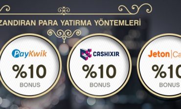 Casinometropol Ön Ödemeli Kart Yatırım Bonusu