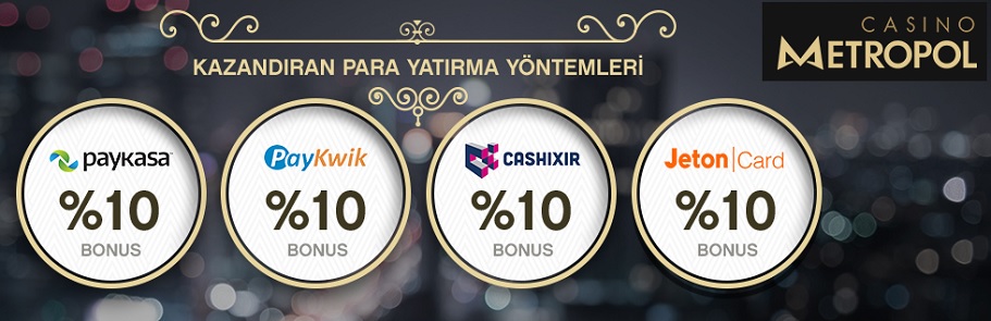 casinometropol ön ödemeli kart yatırım bonusu
