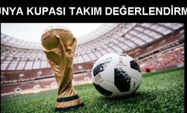 2018 Dünya Kupası Takım Değerlendirmeleri