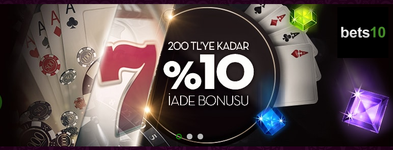 Bets 10 200 TL İade Casino Bonusu Veriyor!