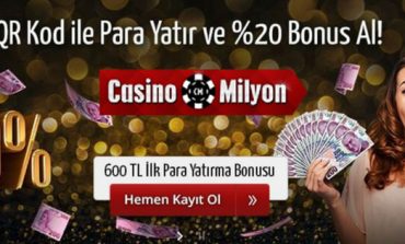 Casinomilyon QR Kod Bonusu Vermeye Başladı