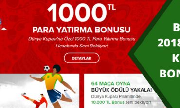 Bets10 2018 Dünya Kupası Bonusları