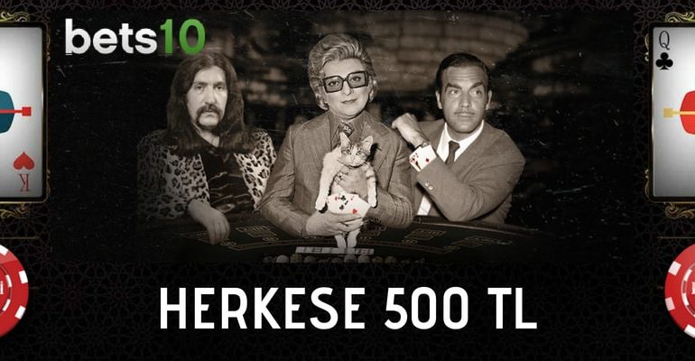 Bets10 Türk Pokeri Oyna 500 TL Nakit