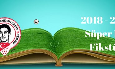 2018 - 2019 Süper Lig Fikstür