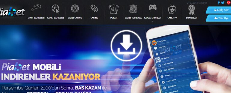 Piabet Android Uygulama İle Benzersiz Mobil Keyif