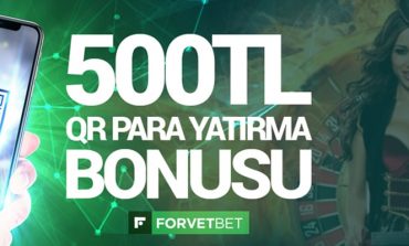 Forvetbet QR Kod Para Yatırma Bonusu 500 TL