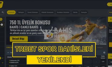 En Yüksek Oranlar Yenilenen Trbet Spor Bahisleri 'nde!