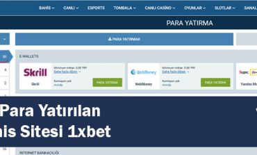 En Kolay Para Yatırılan Canlı Bahis Sitesi 1xbet